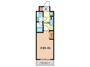 レジディア久屋大通の物件間取画像